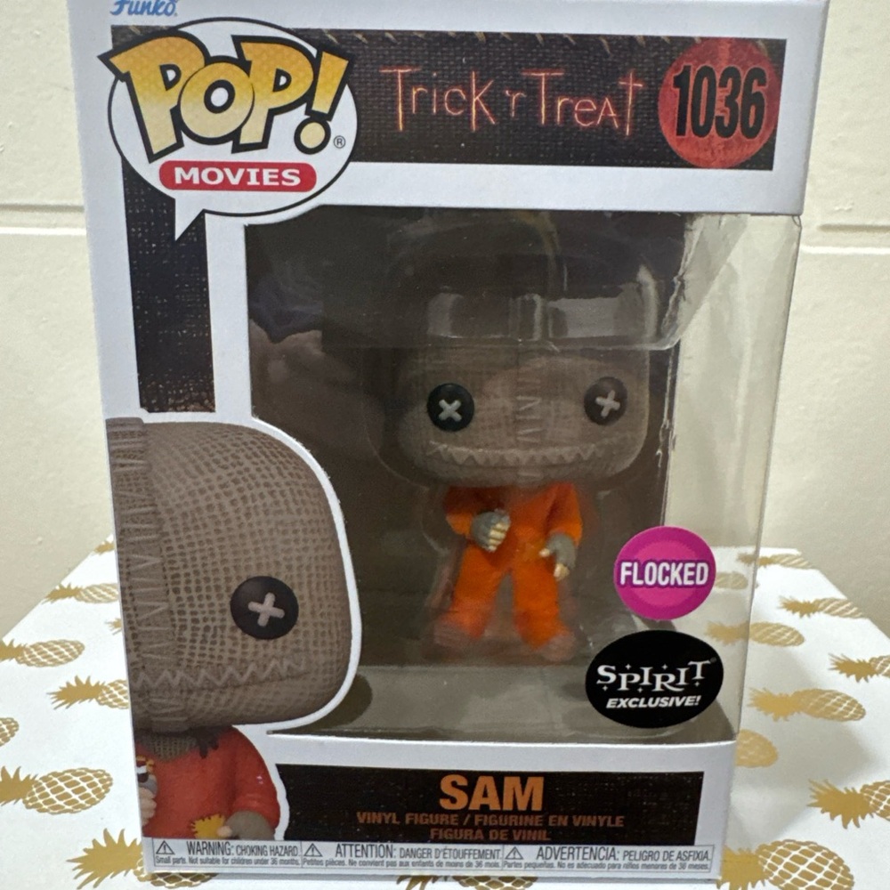 Funko Pop! Movies Truck ‘R Treat:Sam (Flocked) Spirit Halloween(Exclusive) #1426